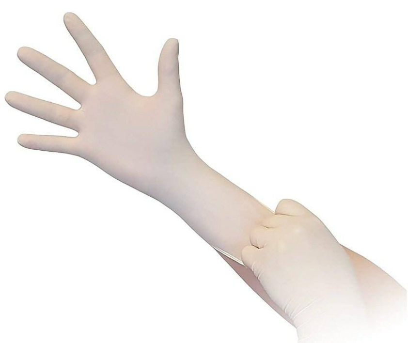 Latex Powder Free Examination Glove
